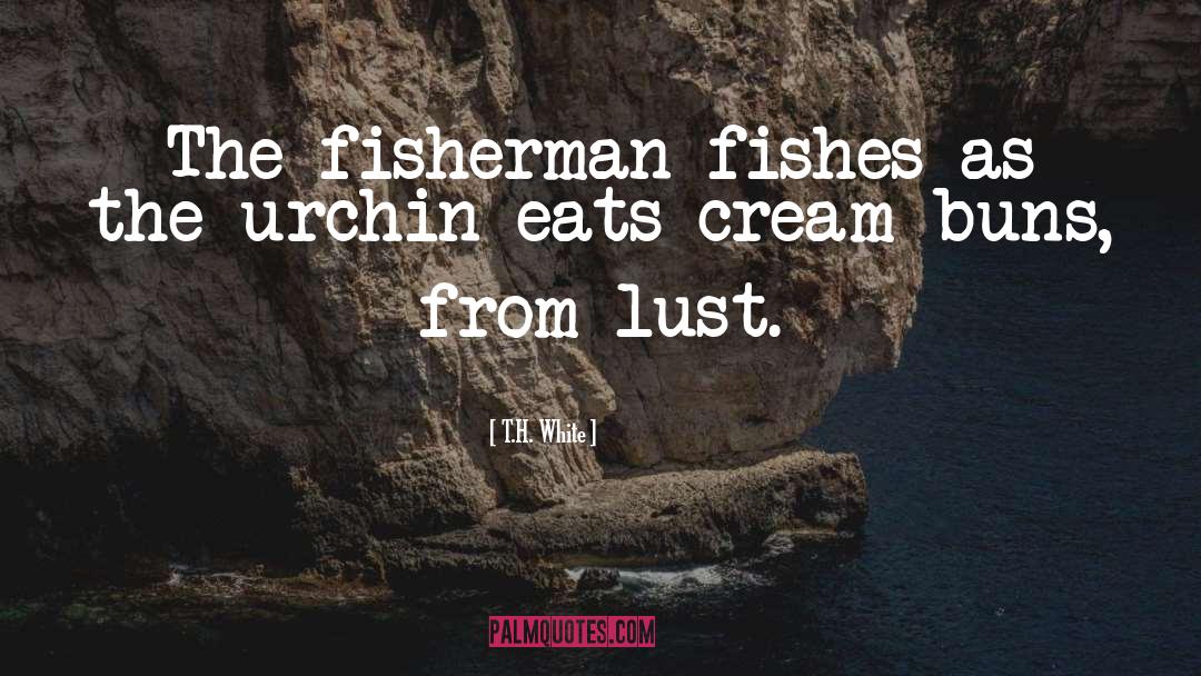 Fisherman quotes by T.H. White