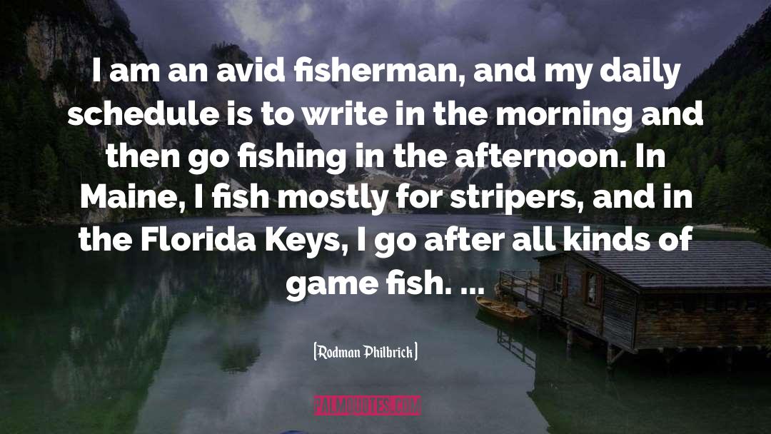 Fisherman quotes by Rodman Philbrick