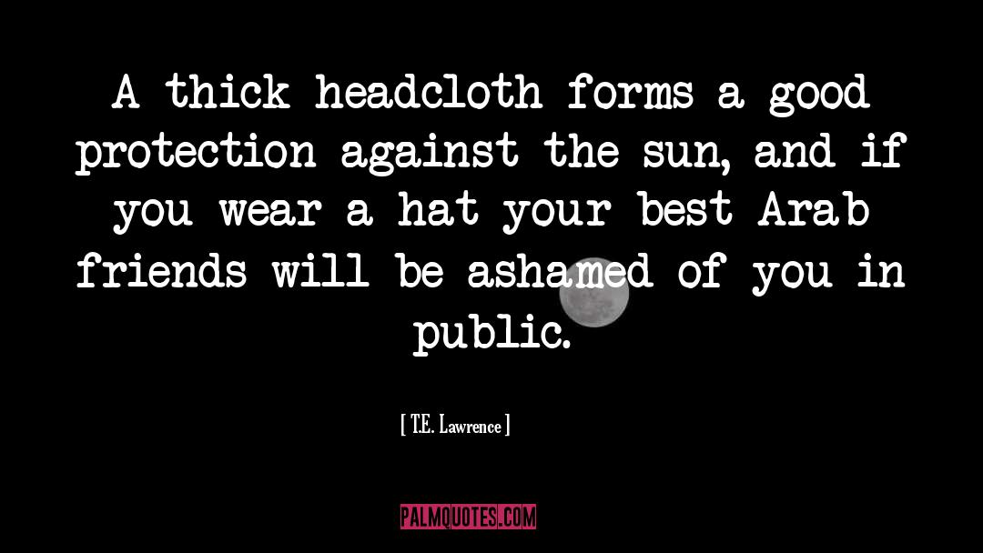 Fishermans Hat quotes by T.E. Lawrence