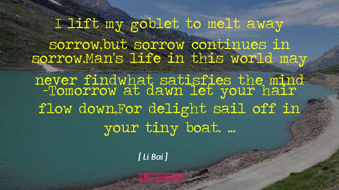 Fishing Boat quotes by Li Bai