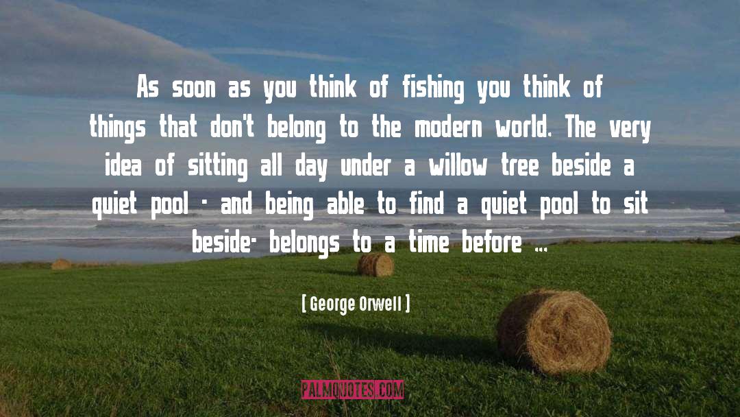 Fishing quotes by George Orwell