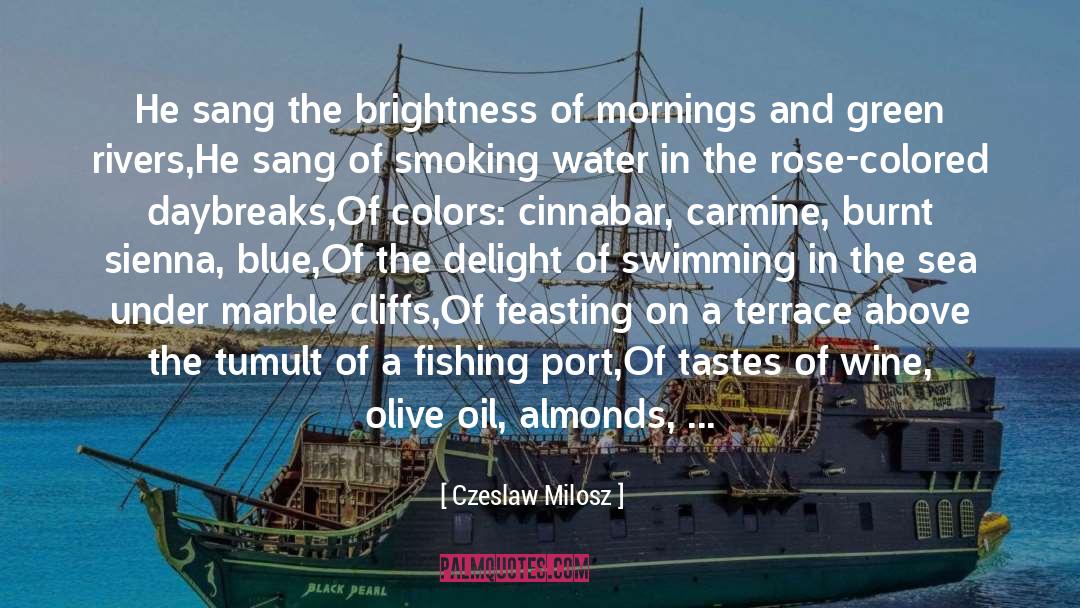 Fishing quotes by Czeslaw Milosz