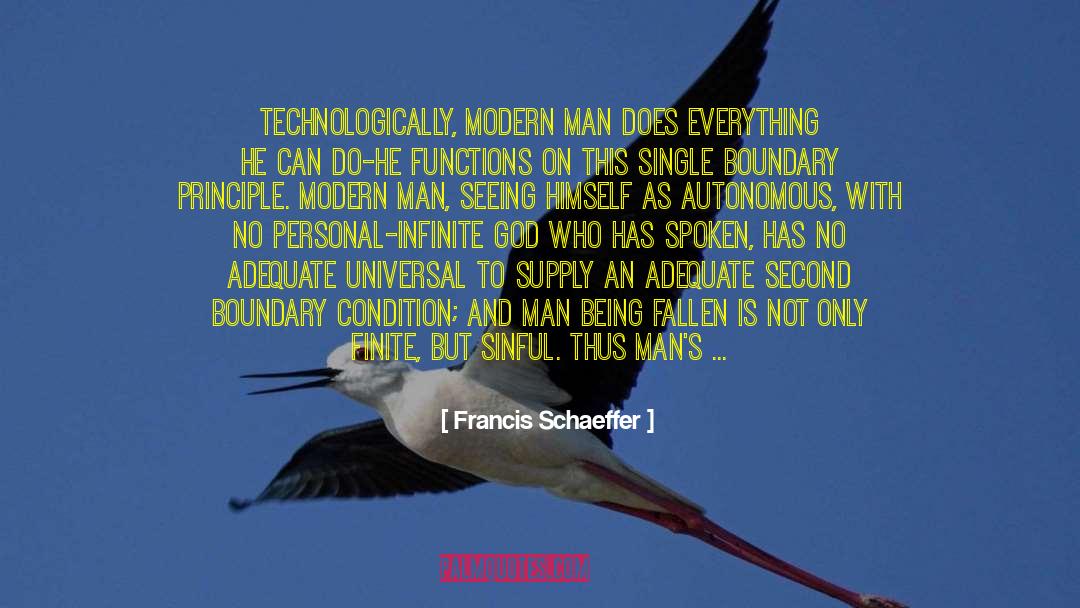 Fishman Supply quotes by Francis Schaeffer