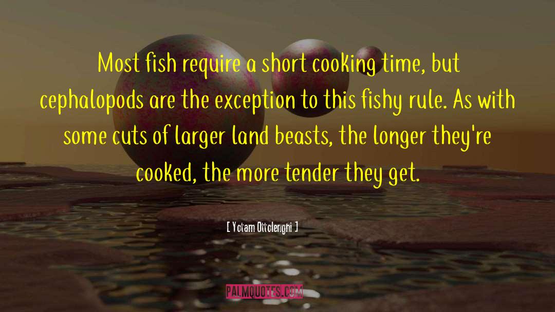 Fishy quotes by Yotam Ottolenghi