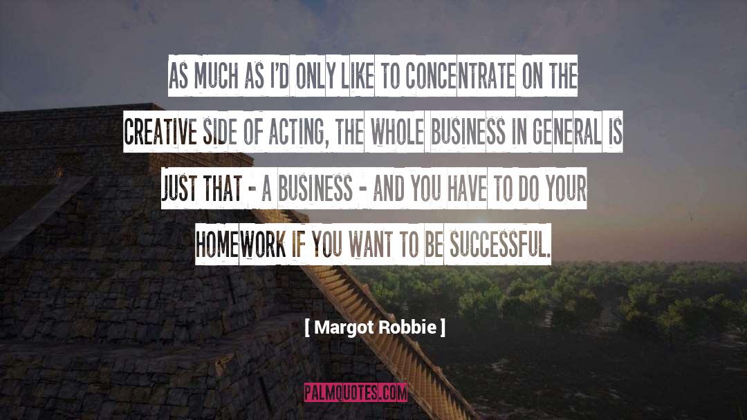 Fitness Business quotes by Margot Robbie