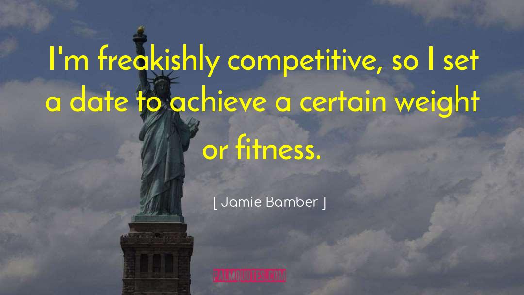 Fitness Fanatic quotes by Jamie Bamber