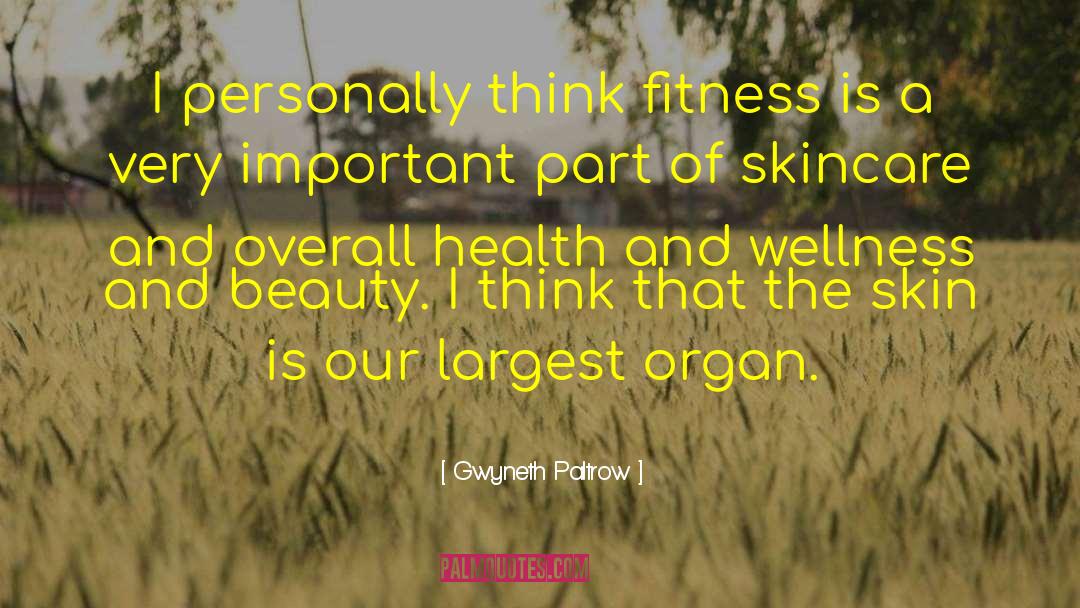 Fitness quotes by Gwyneth Paltrow