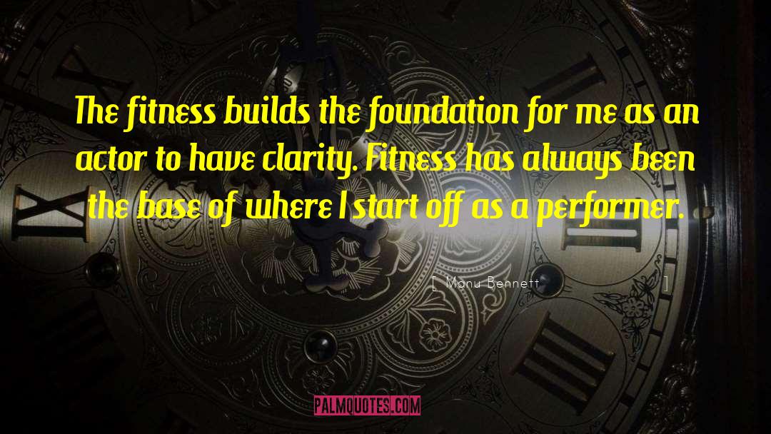 Fitness Workout quotes by Manu Bennett
