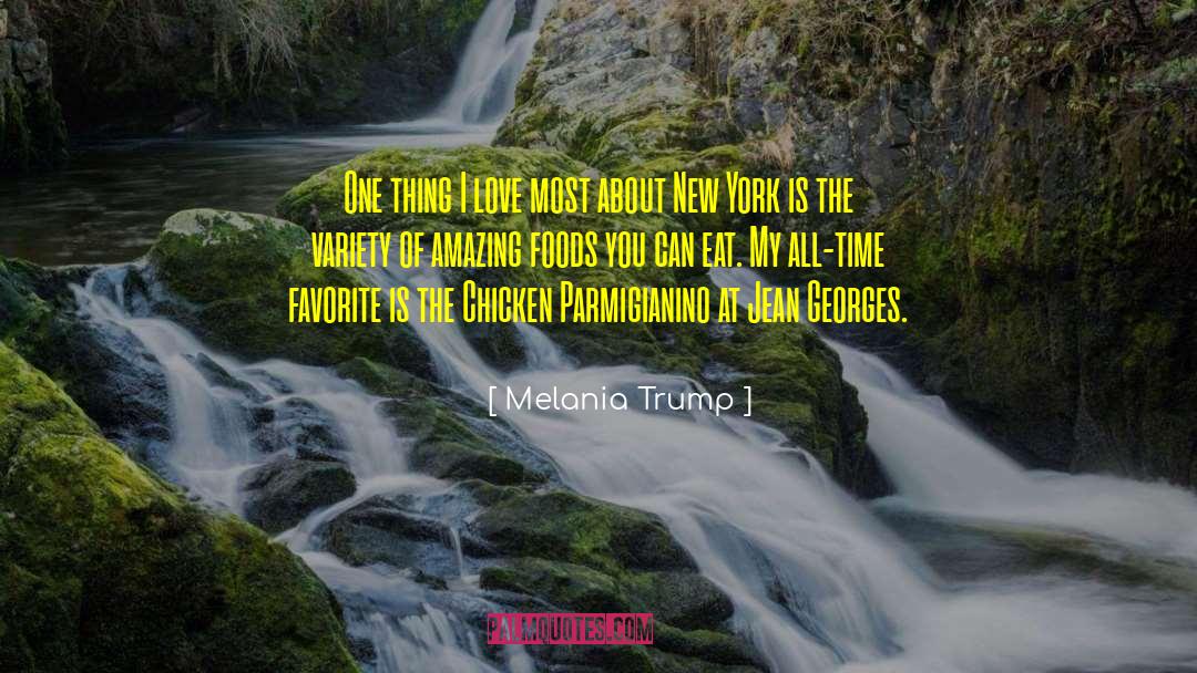 Fitoria Chicken quotes by Melania Trump