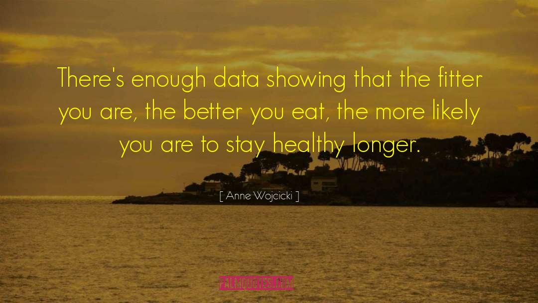 Fitter quotes by Anne Wojcicki