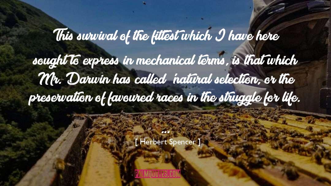 Fittest quotes by Herbert Spencer