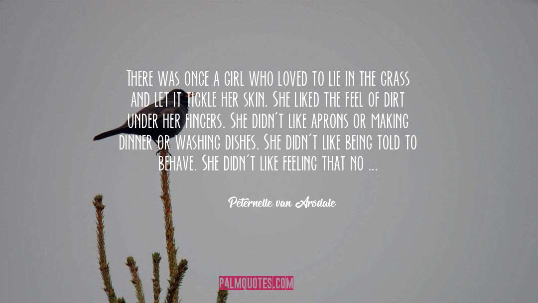 Fitting Into Skin quotes by Peternelle Van Arsdale