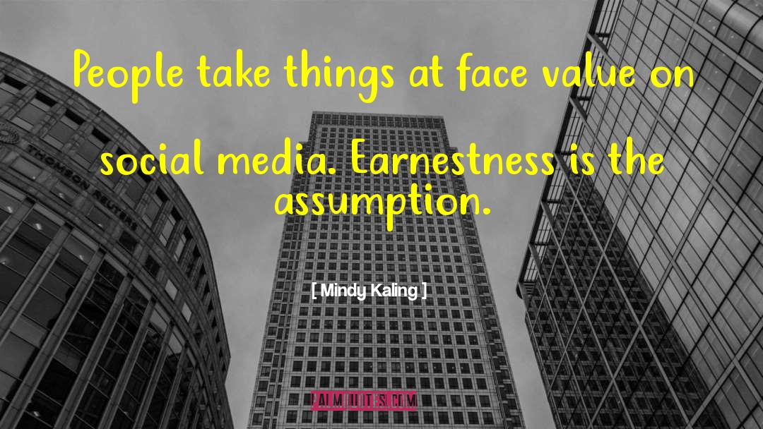 Fity Social Media quotes by Mindy Kaling