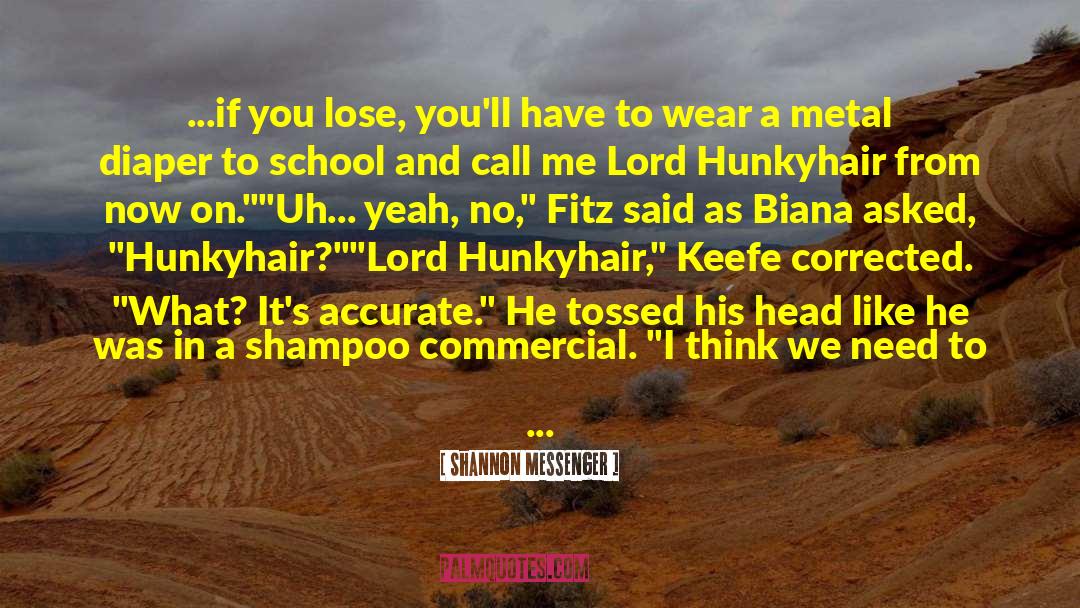 Fitz Vacker quotes by Shannon Messenger