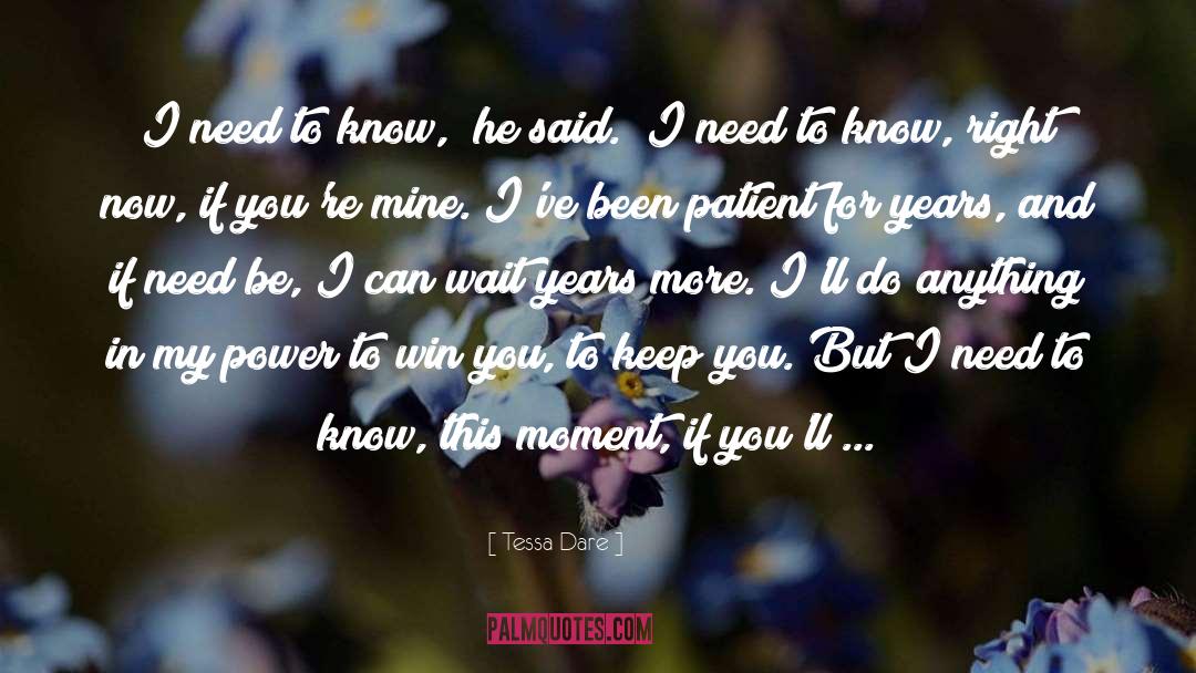 Fitzgibbon Patient quotes by Tessa Dare