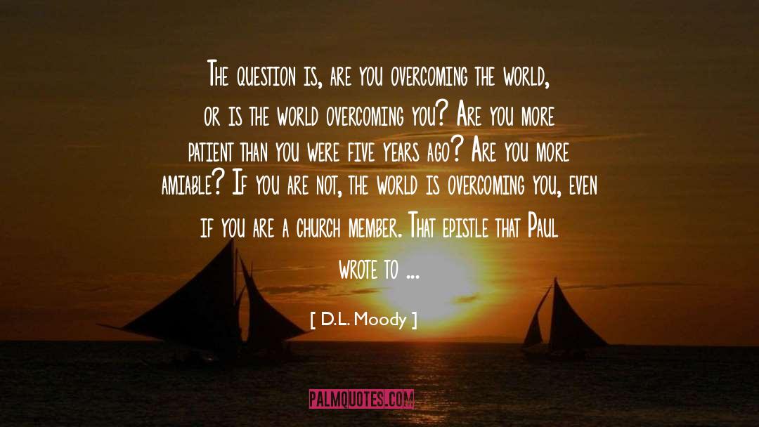 Five Elements quotes by D.L. Moody