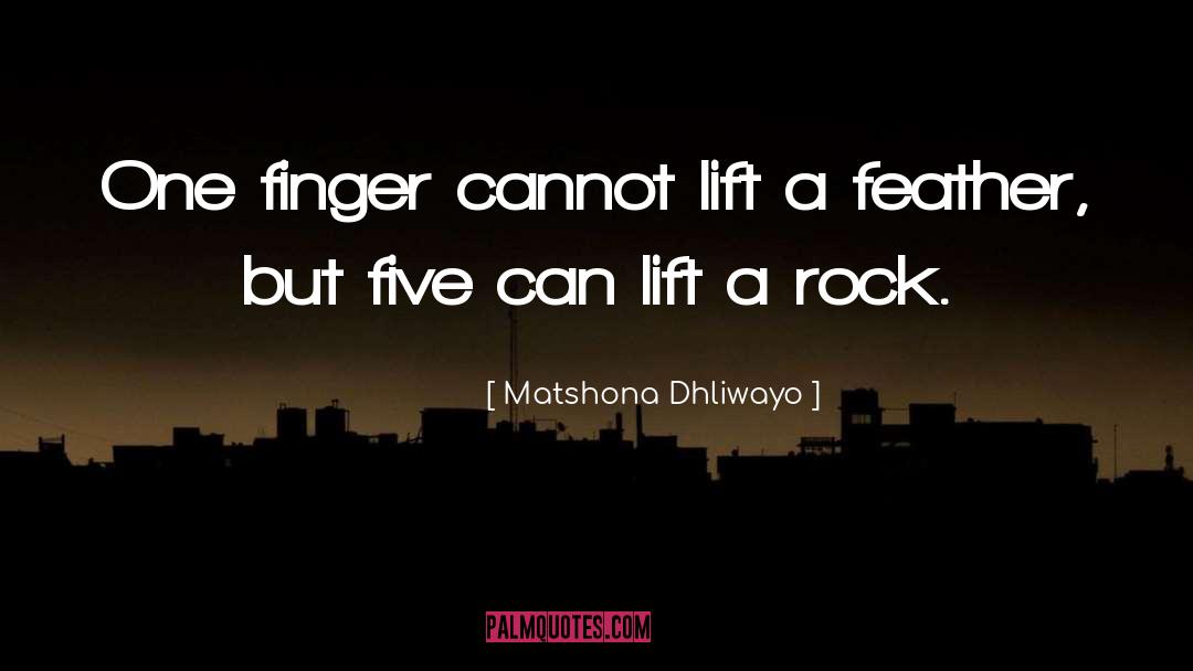 Five Finger Death Punch quotes by Matshona Dhliwayo
