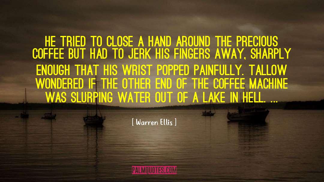 Five Fingers quotes by Warren Ellis