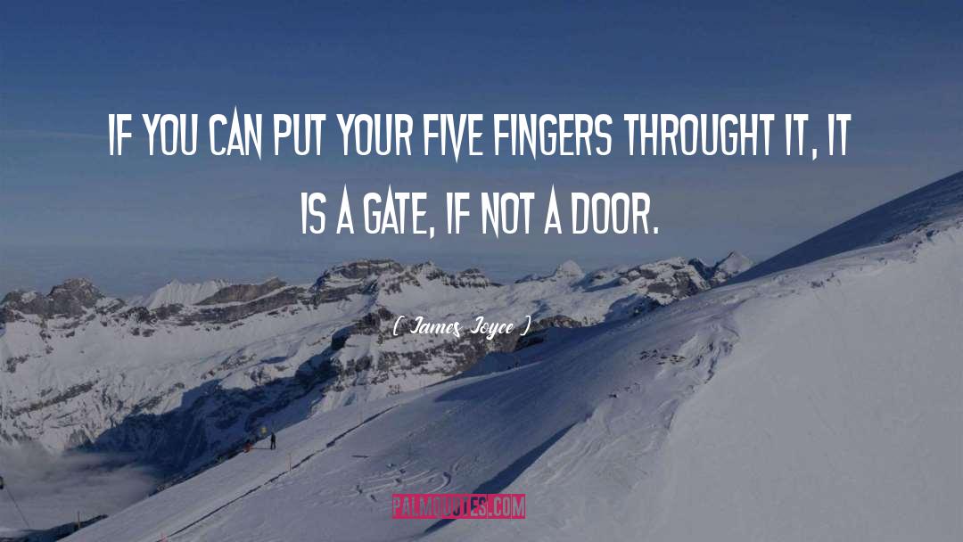 Five Fingers quotes by James Joyce