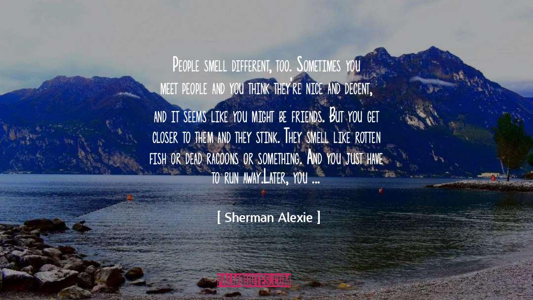 Five People You Meet In Heaven quotes by Sherman Alexie