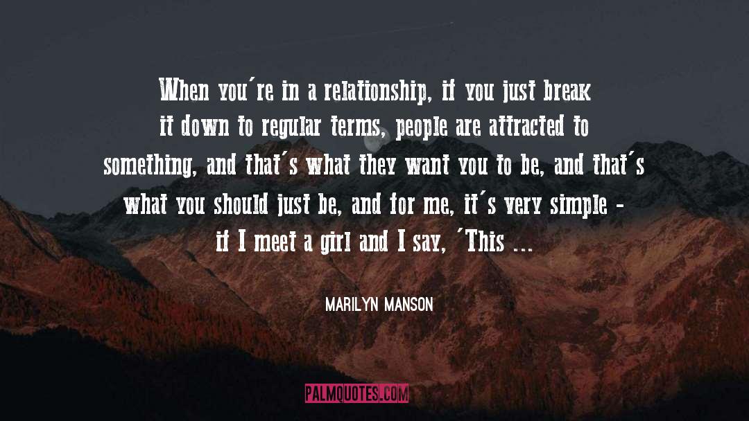 Five People You Meet In Heaven quotes by Marilyn Manson