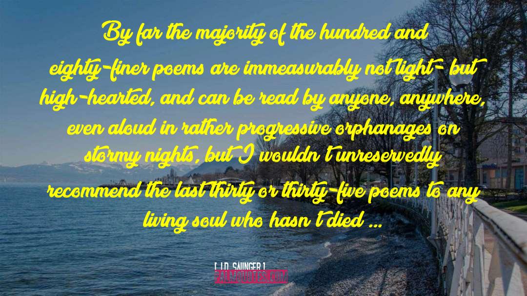 Five Poems quotes by J.D. Salinger