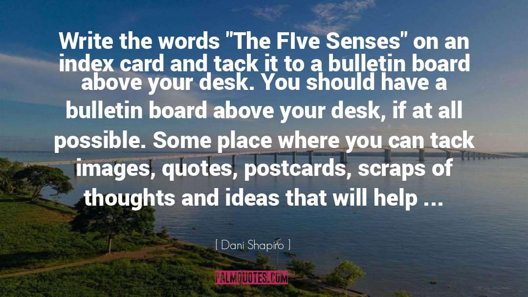 Five Senses quotes by Dani Shapiro