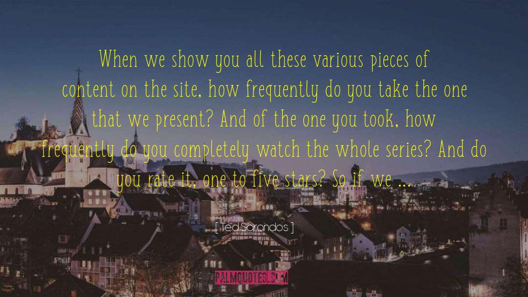 Five Stars quotes by Ted Sarandos
