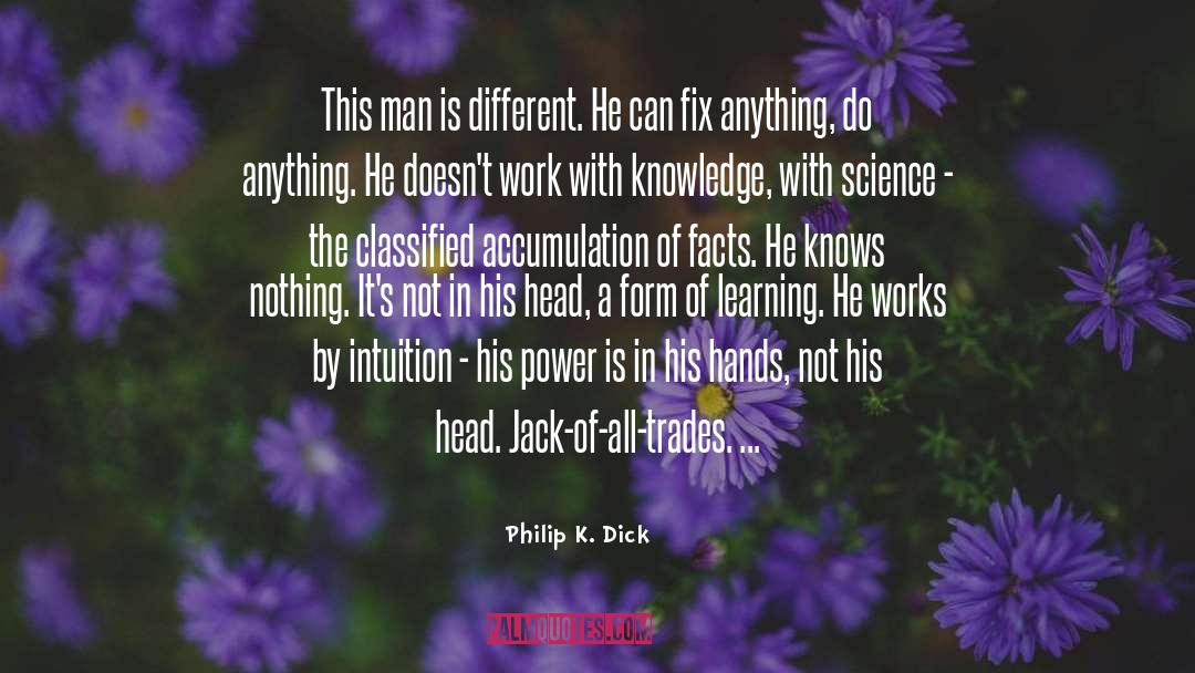 Fix Anything quotes by Philip K. Dick