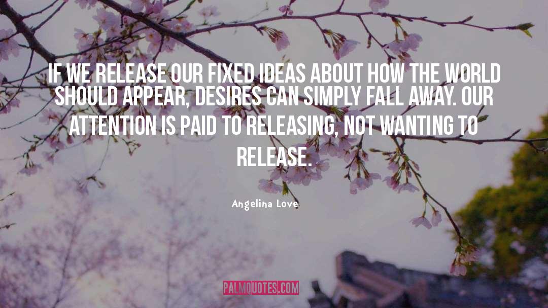 Fixed Ideas quotes by Angelina Love