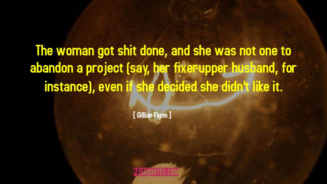 Fixer quotes by Gillian Flynn