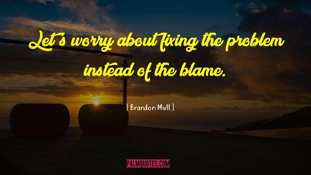 Fixing quotes by Brandon Mull