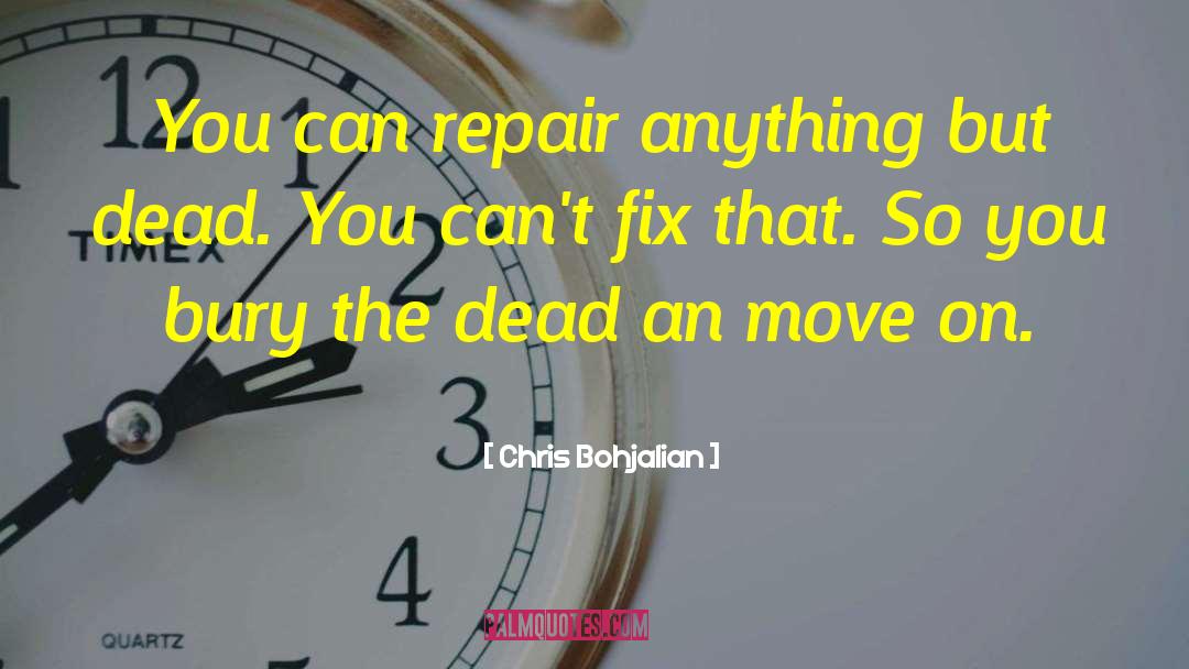 Fixing quotes by Chris Bohjalian