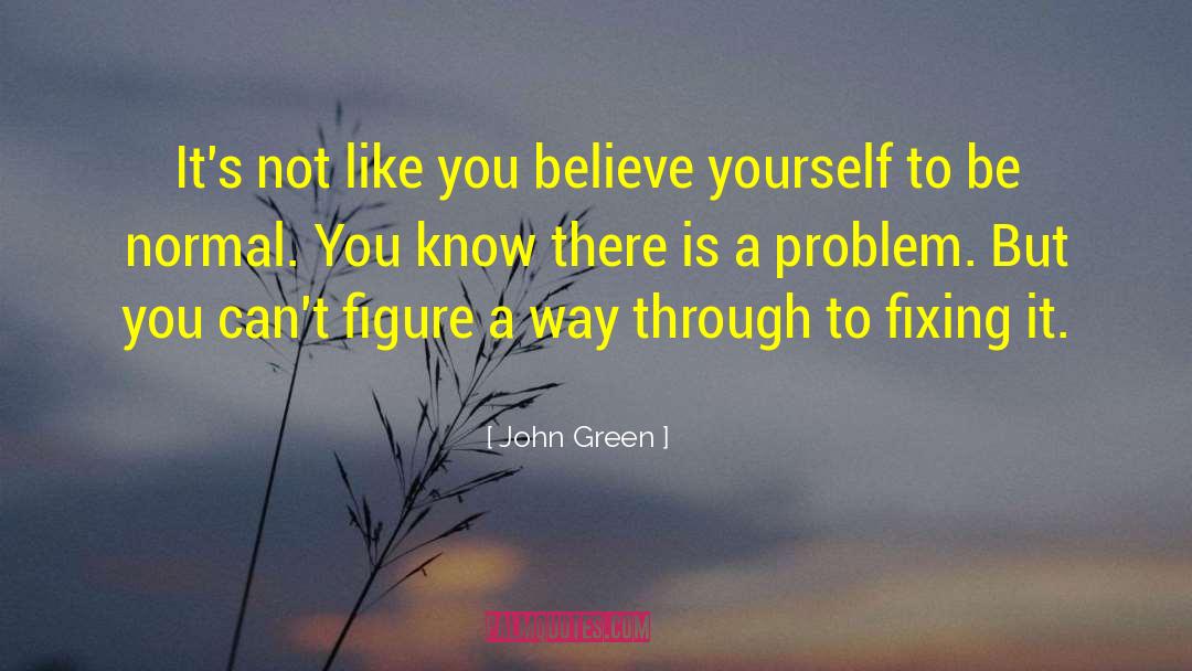 Fixing quotes by John Green