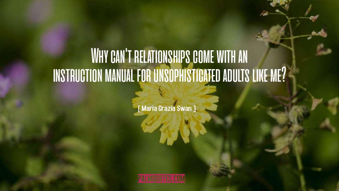 Fixing Relationships quotes by Maria Grazia Swan