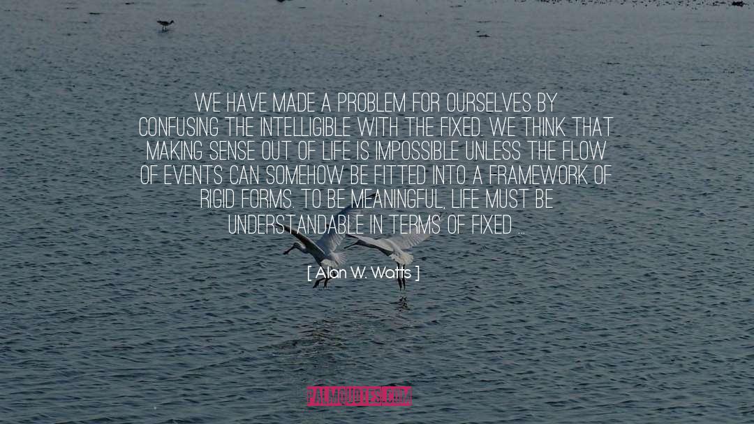 Fixity quotes by Alan W. Watts