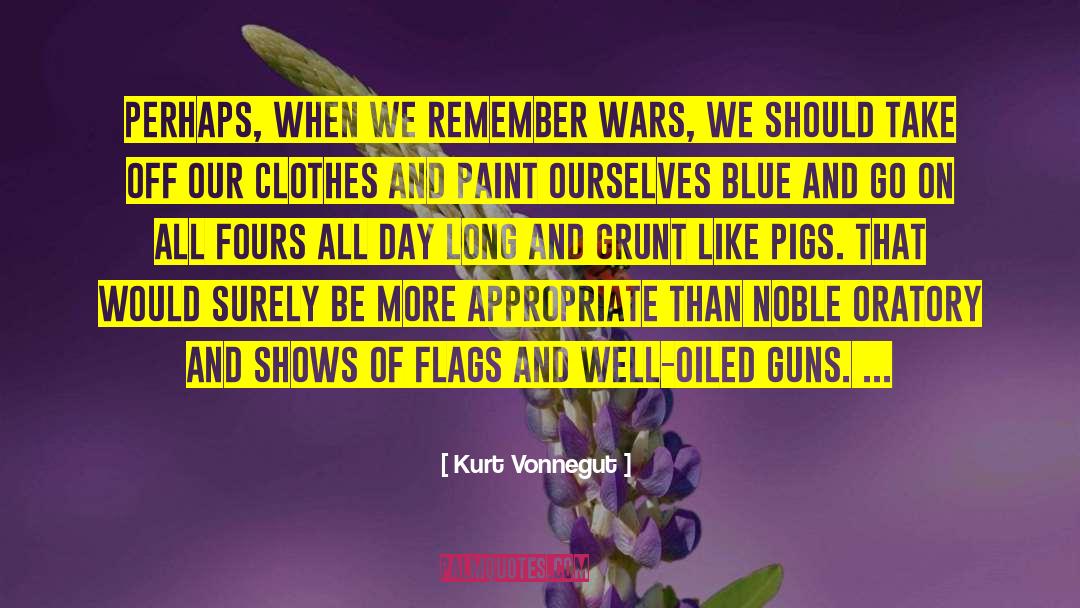Flags quotes by Kurt Vonnegut