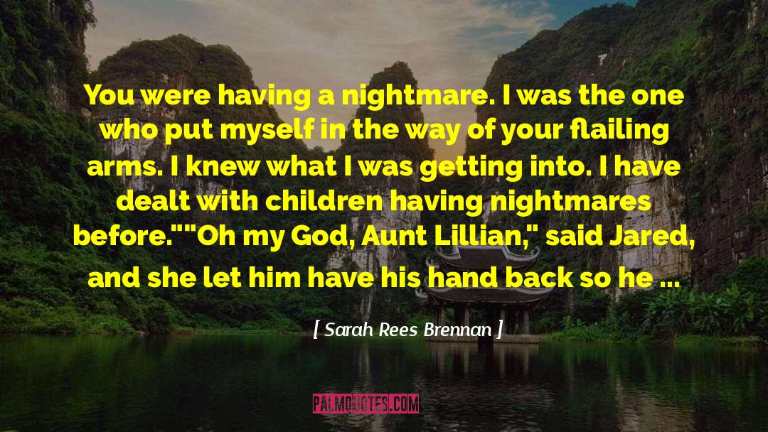 Flailing quotes by Sarah Rees Brennan