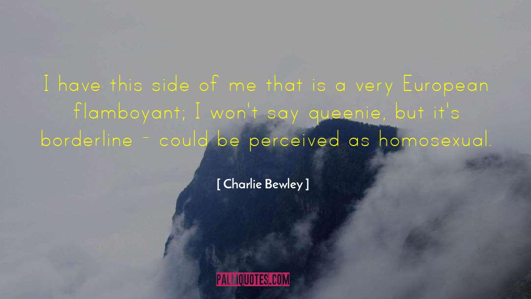 Flamboyant quotes by Charlie Bewley
