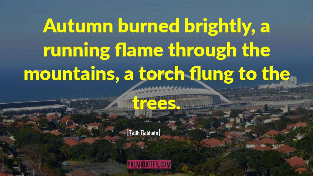 Flame Throwers quotes by Faith Baldwin