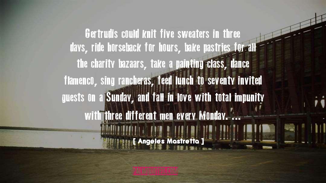 Flamenco quotes by Angeles Mastretta