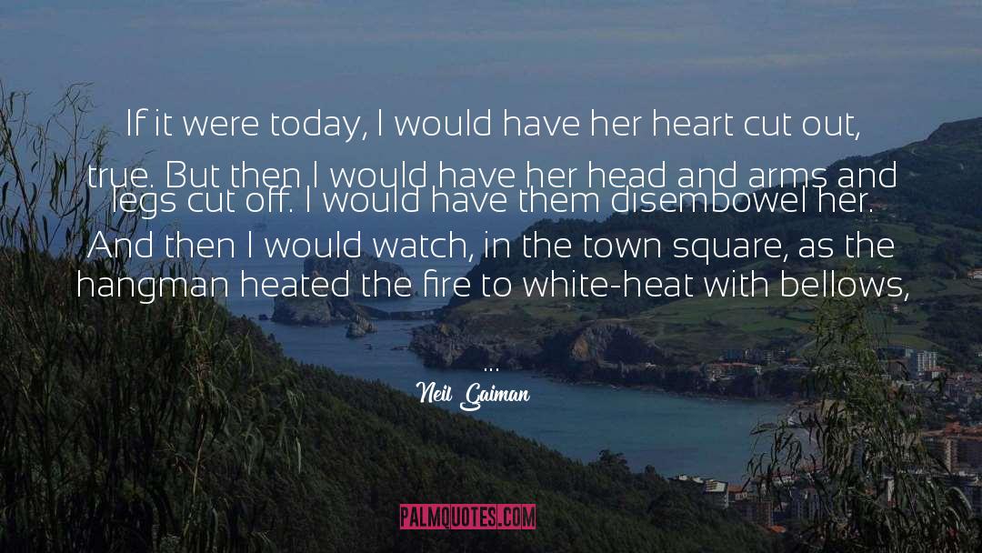 Flames quotes by Neil Gaiman