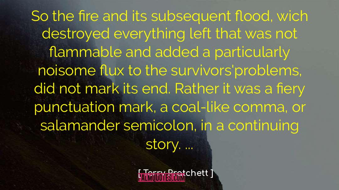 Flammable quotes by Terry Pratchett