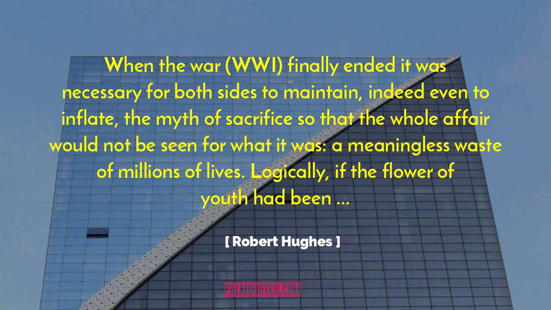 Flanders Now quotes by Robert Hughes