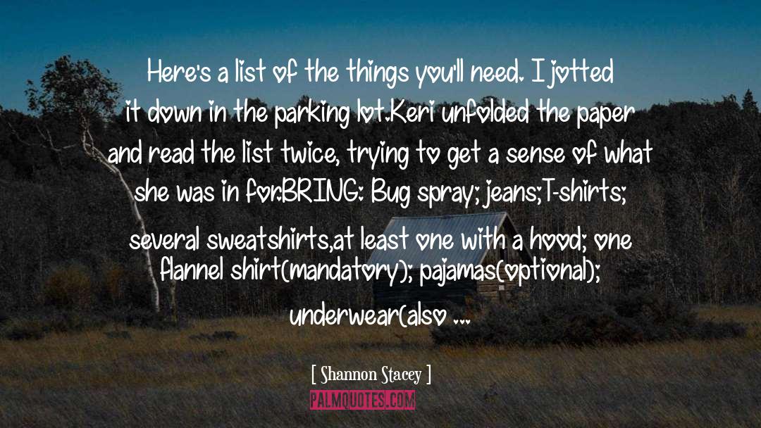 Flannel quotes by Shannon Stacey