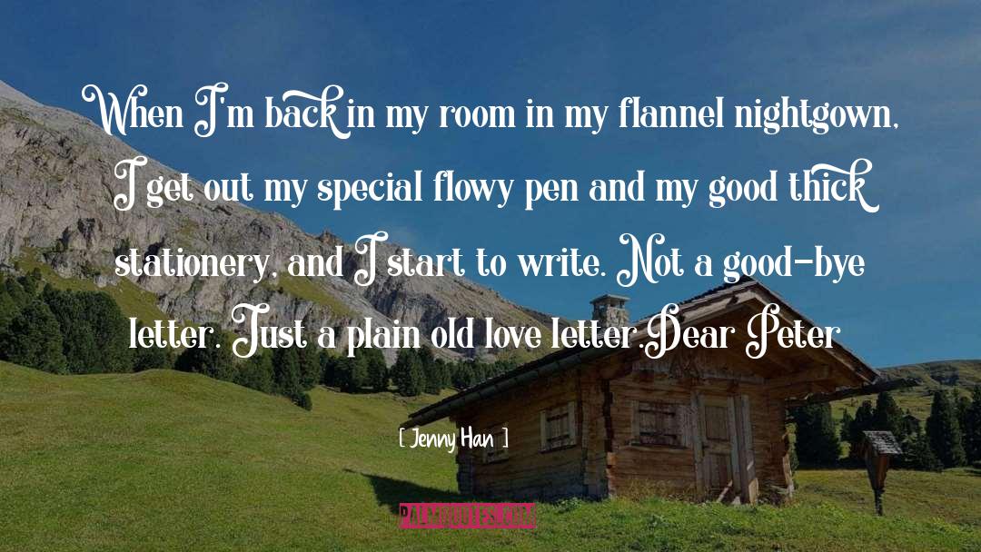 Flannel quotes by Jenny Han