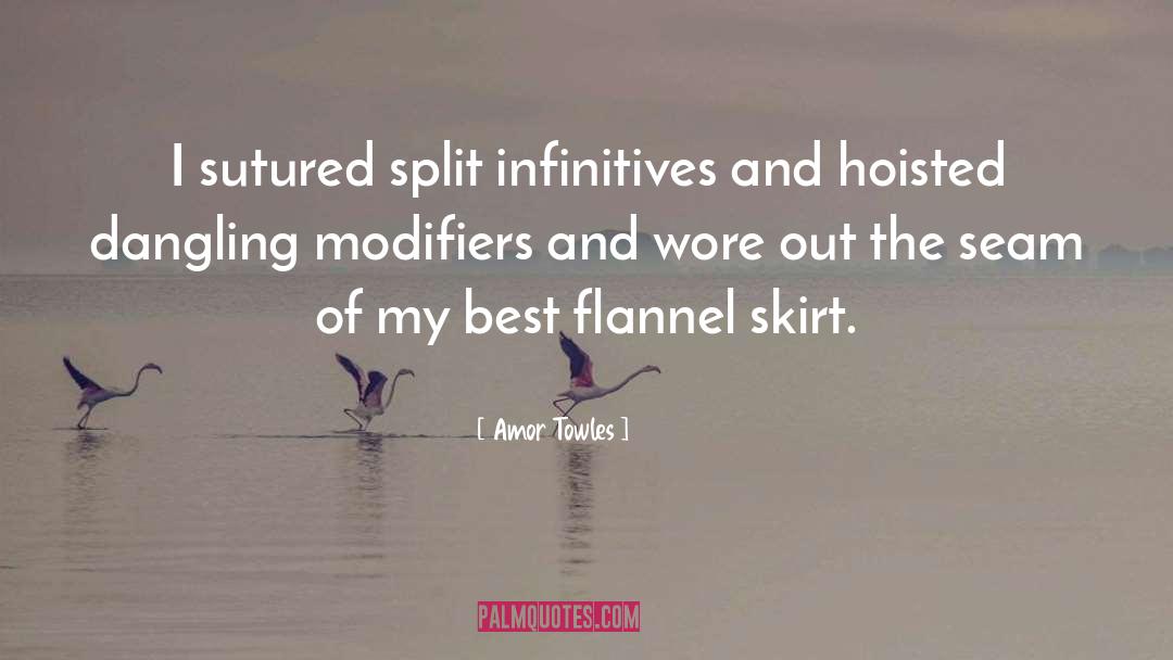 Flannel quotes by Amor Towles