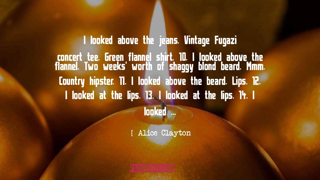 Flannel quotes by Alice Clayton