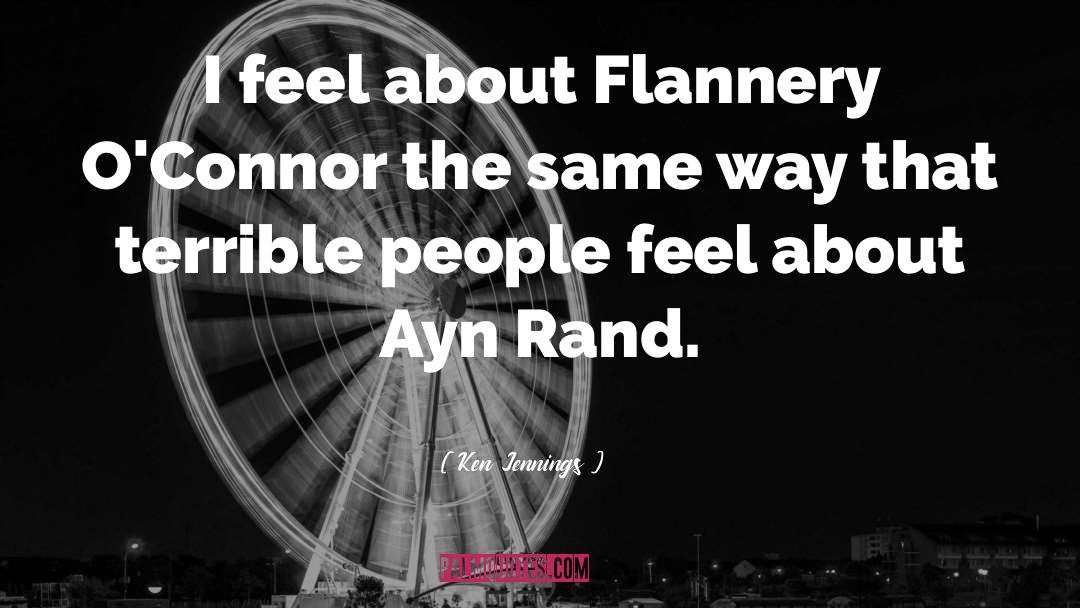 Flannery quotes by Ken Jennings