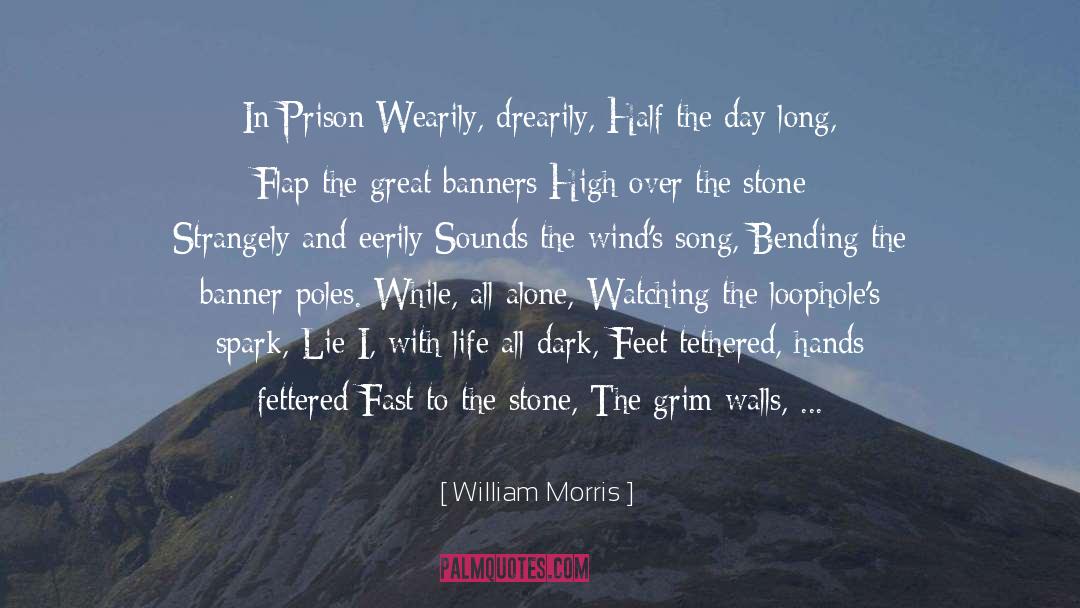 Flap quotes by William Morris